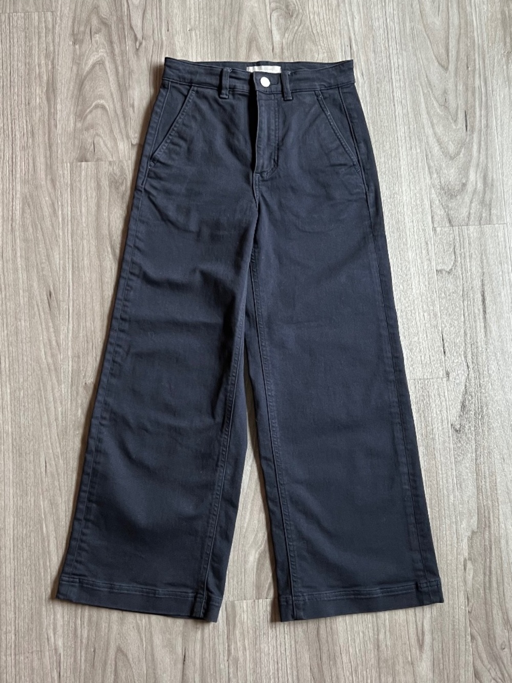Everlane Wide Leg Cropped Pants (0, NWOT)